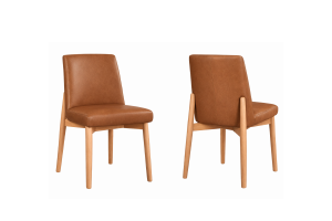 PORCELAIN (1944P) DINING CHAIR (JERSEY CAMEL)